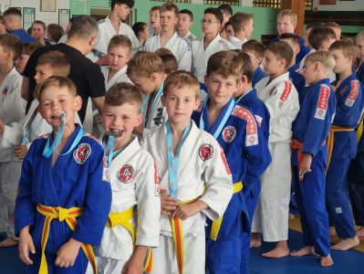 Judocy z medalami