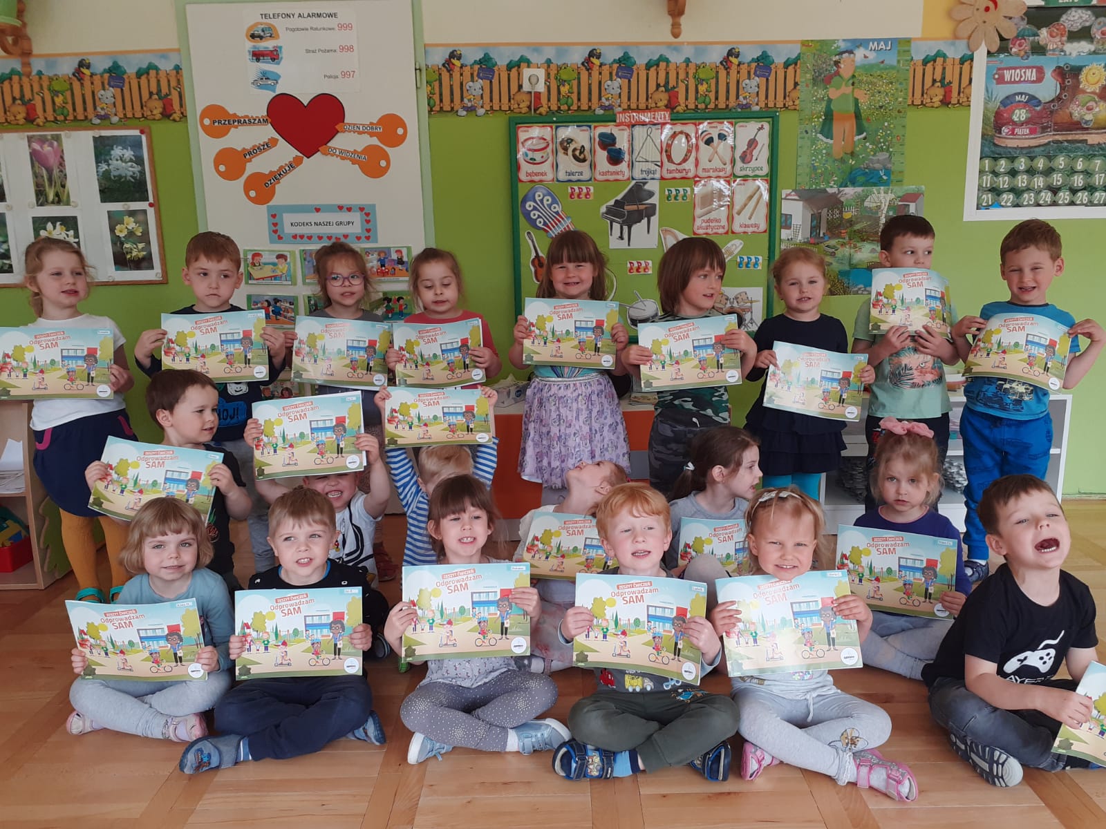 dzieci biorące udział w projekcie