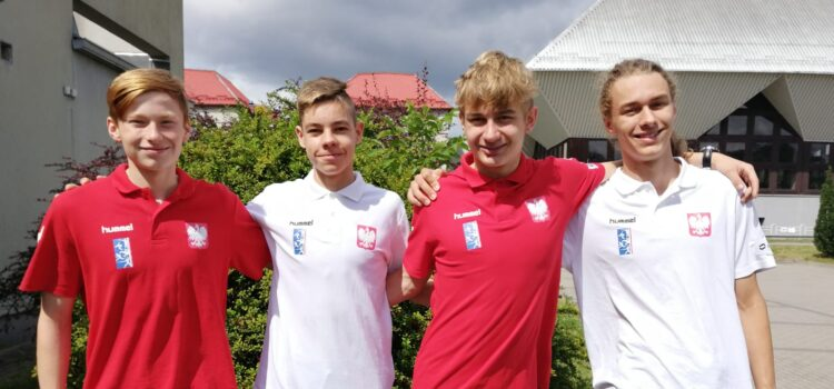 Bartosz Szmytke, Krystian Trepczyk i Igor Radomyski