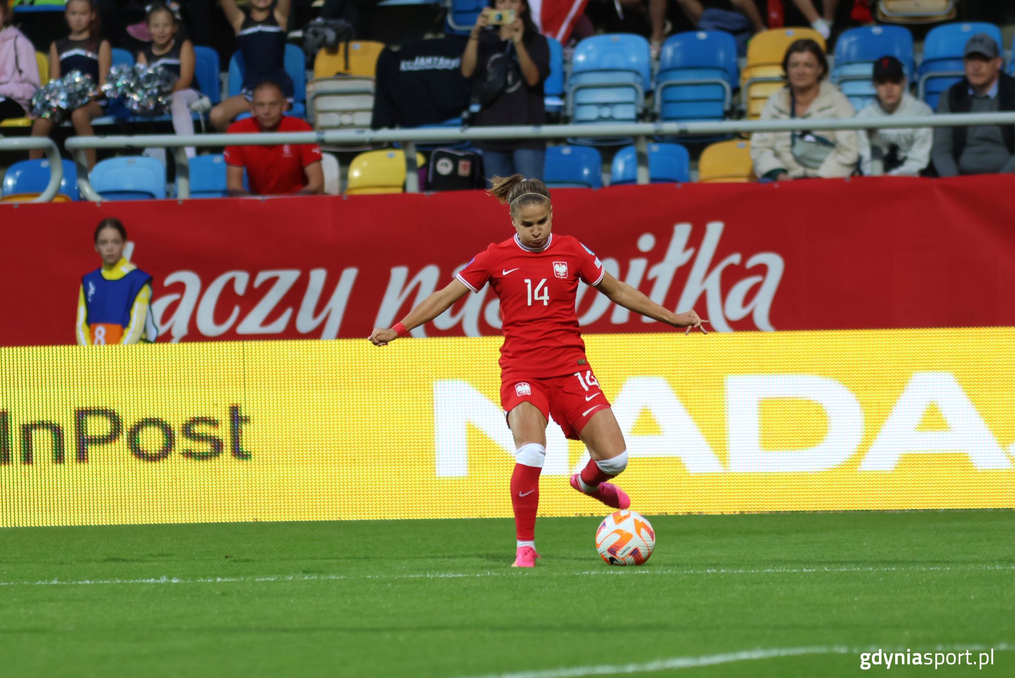 zawodniczka w trakcie gry