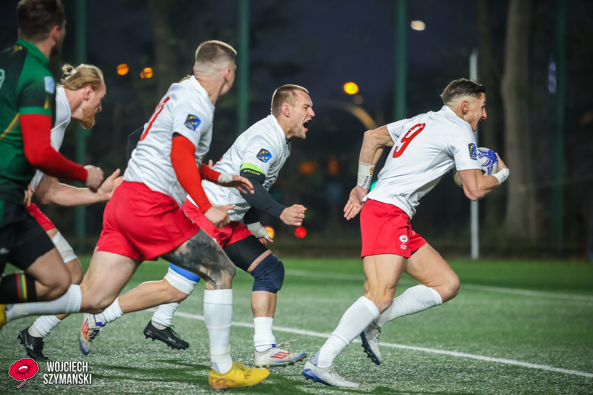 zawodnicy w trakcie akcji