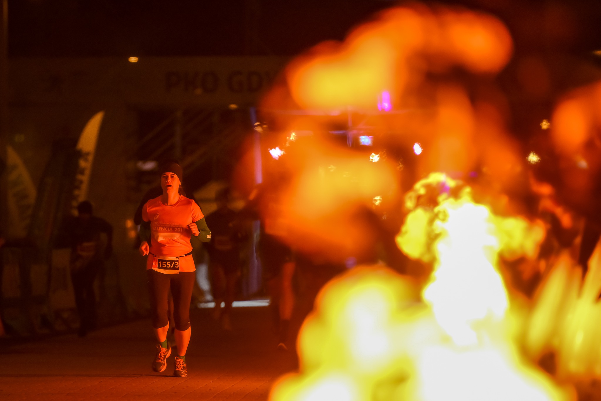 biegacze podczas rywalizacji