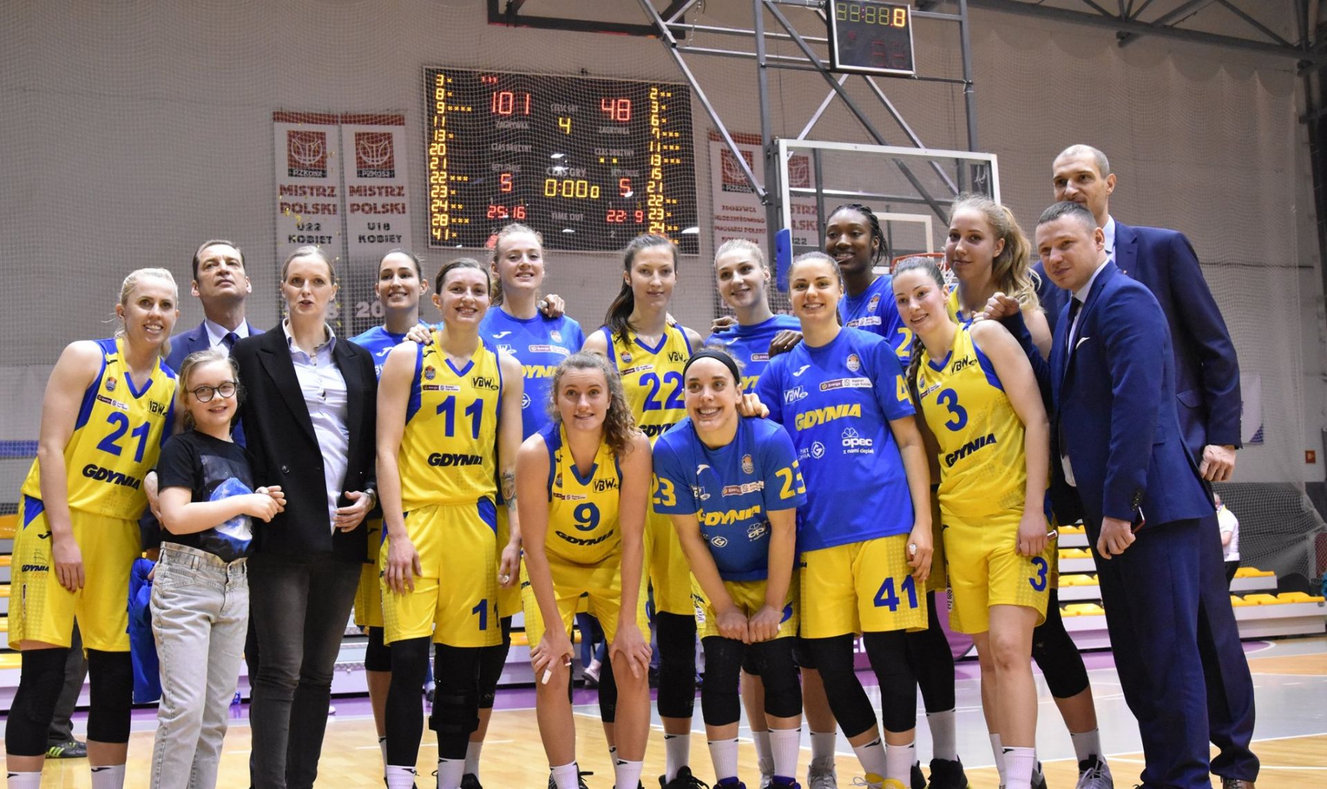Dla gdyńskich koszykarek to 12. tytuł Mistrza Polski.