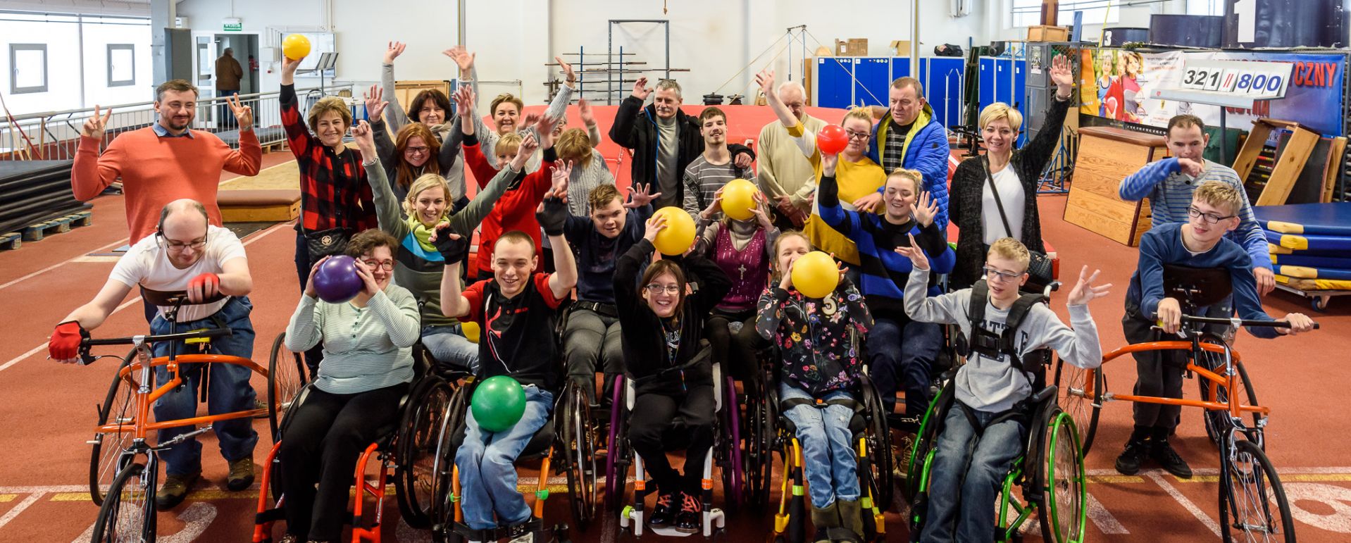 Zajęcia dla niepełnosprawnych w ramach Gdyńskiego Poruszenia 