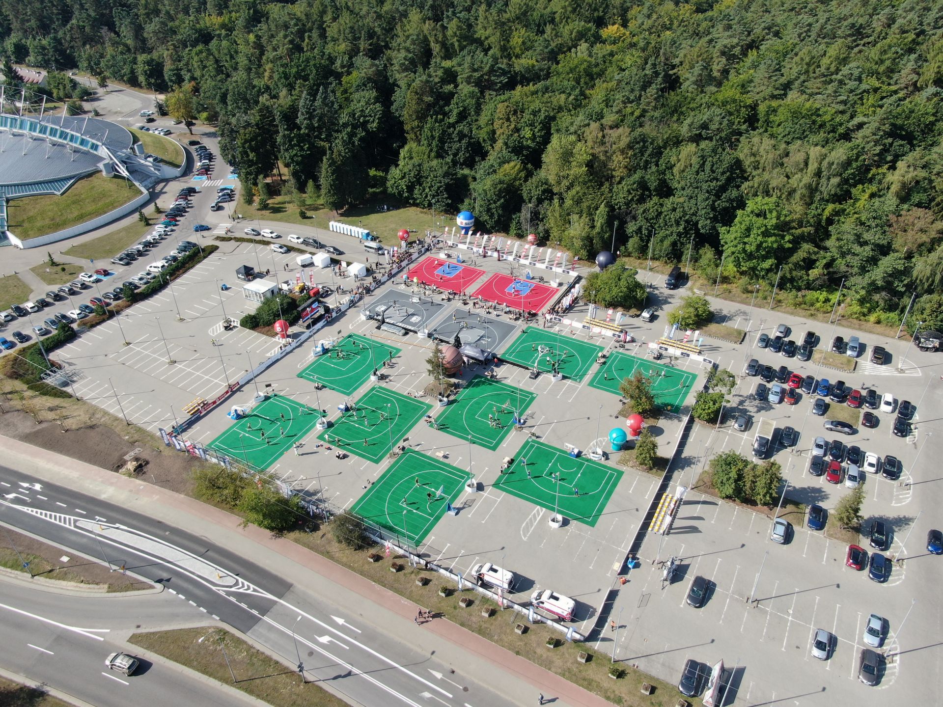 Boisko do koszykówki 3x3