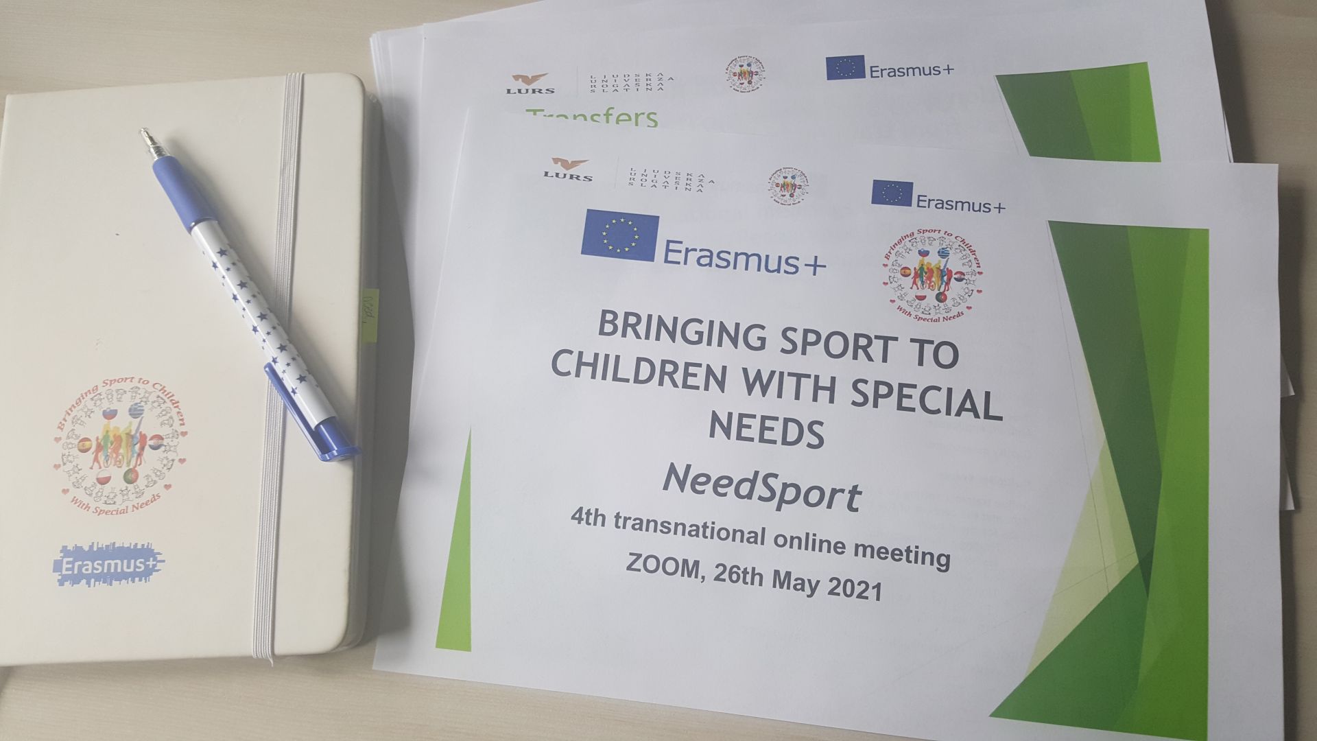 Materiały prasowe promujące projekt NeedSport