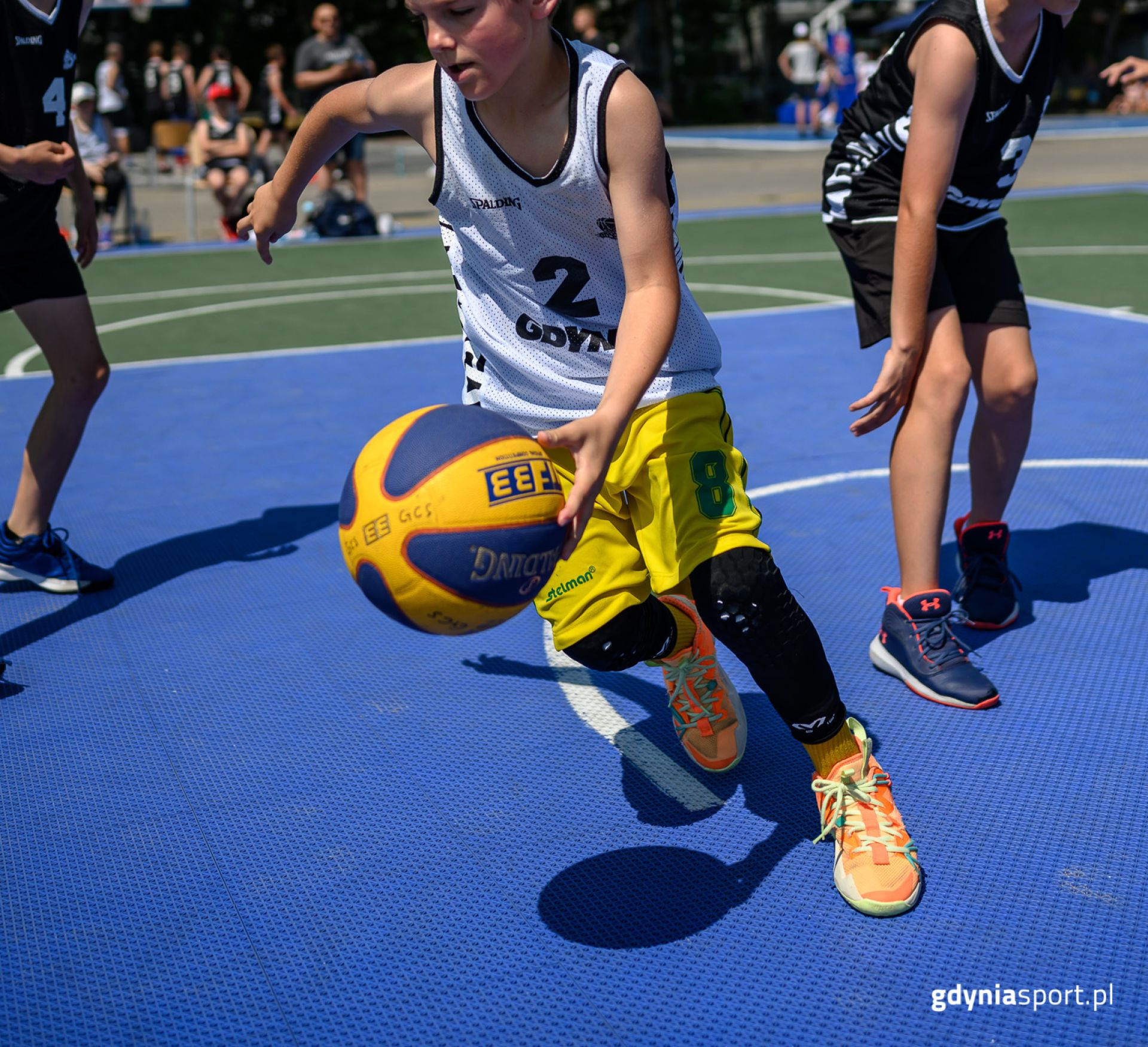 Koszykarze podczas turnieju 3x3 Gdynia