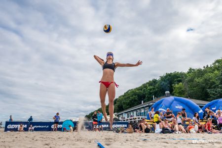 Zawodniczka turnieju Aktywna Plaża 20021
