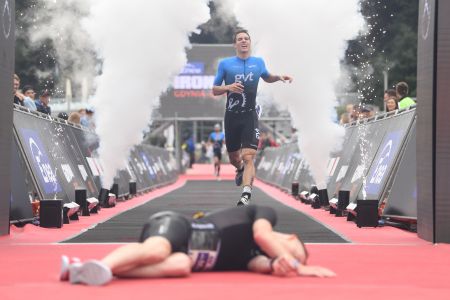 Meta zawodow Ironman w Gdyni