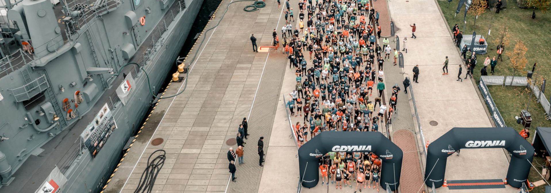 Brama startu Biegu 5 Mil