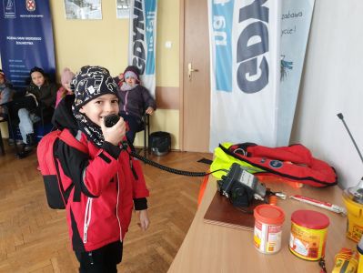 Dzieci biorące udział w projekcie Gdynia na fali