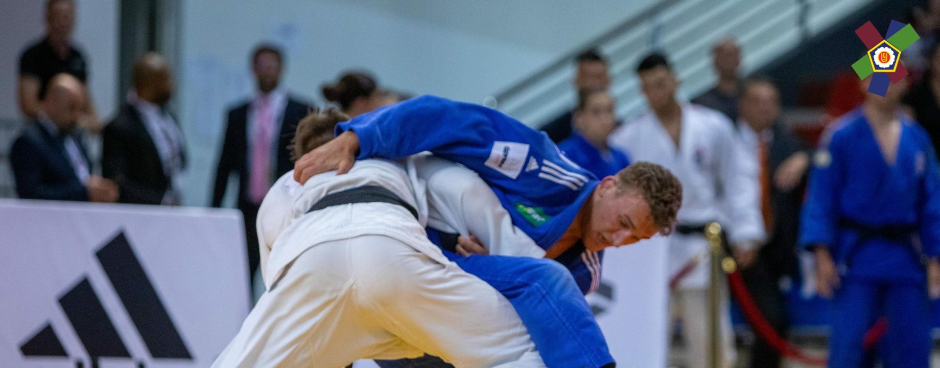 Judocy podczas walki 