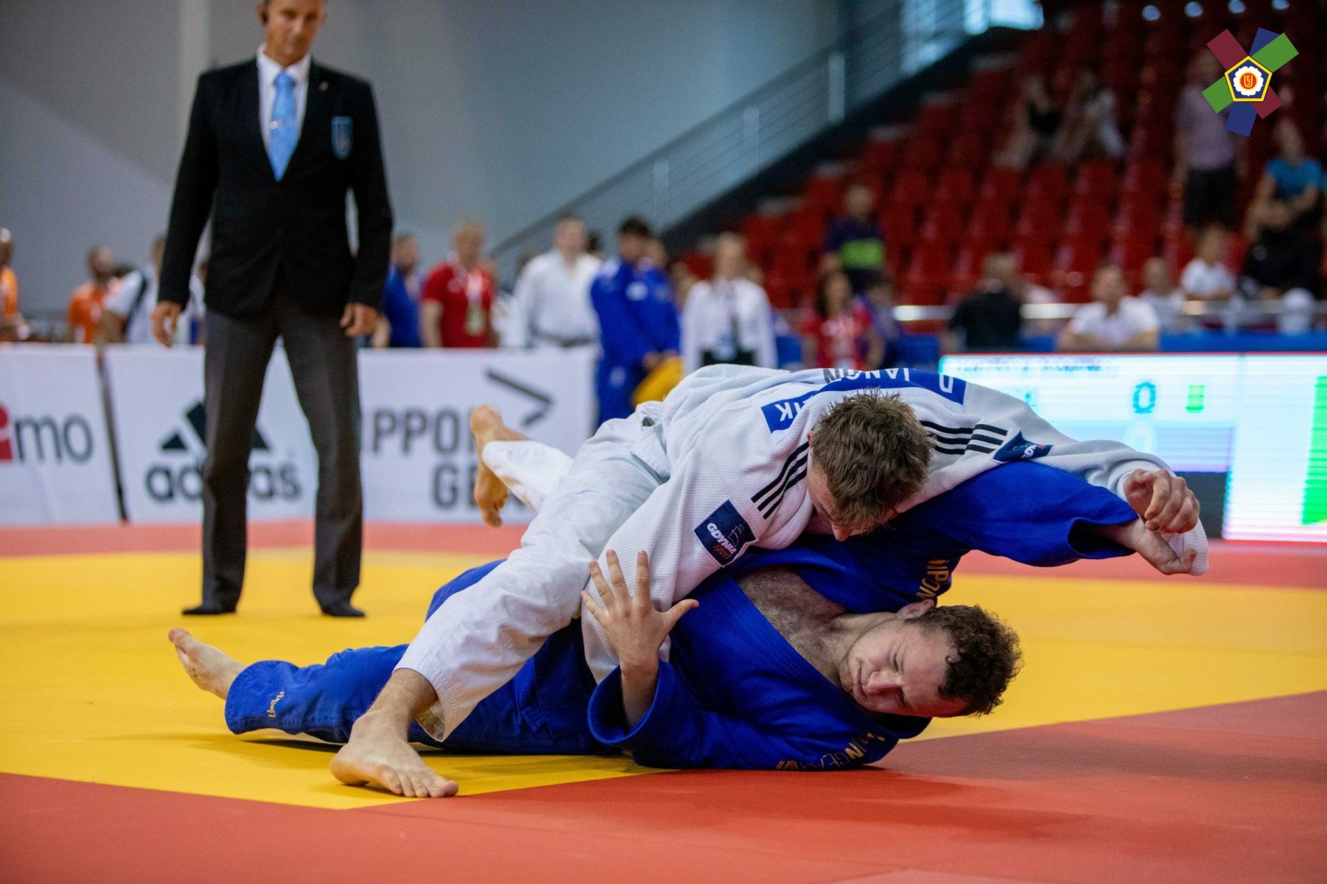 Zawodnicy poczas turnieju Judo Baltic Cup 2021 