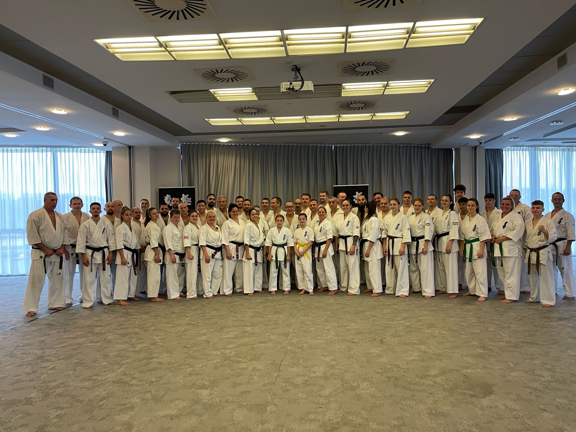 Zawodnicy Pomorskiego Klubu Karate 