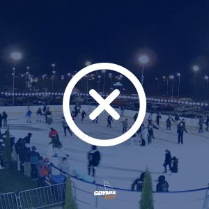 grafika z odwołaniem lodowiska