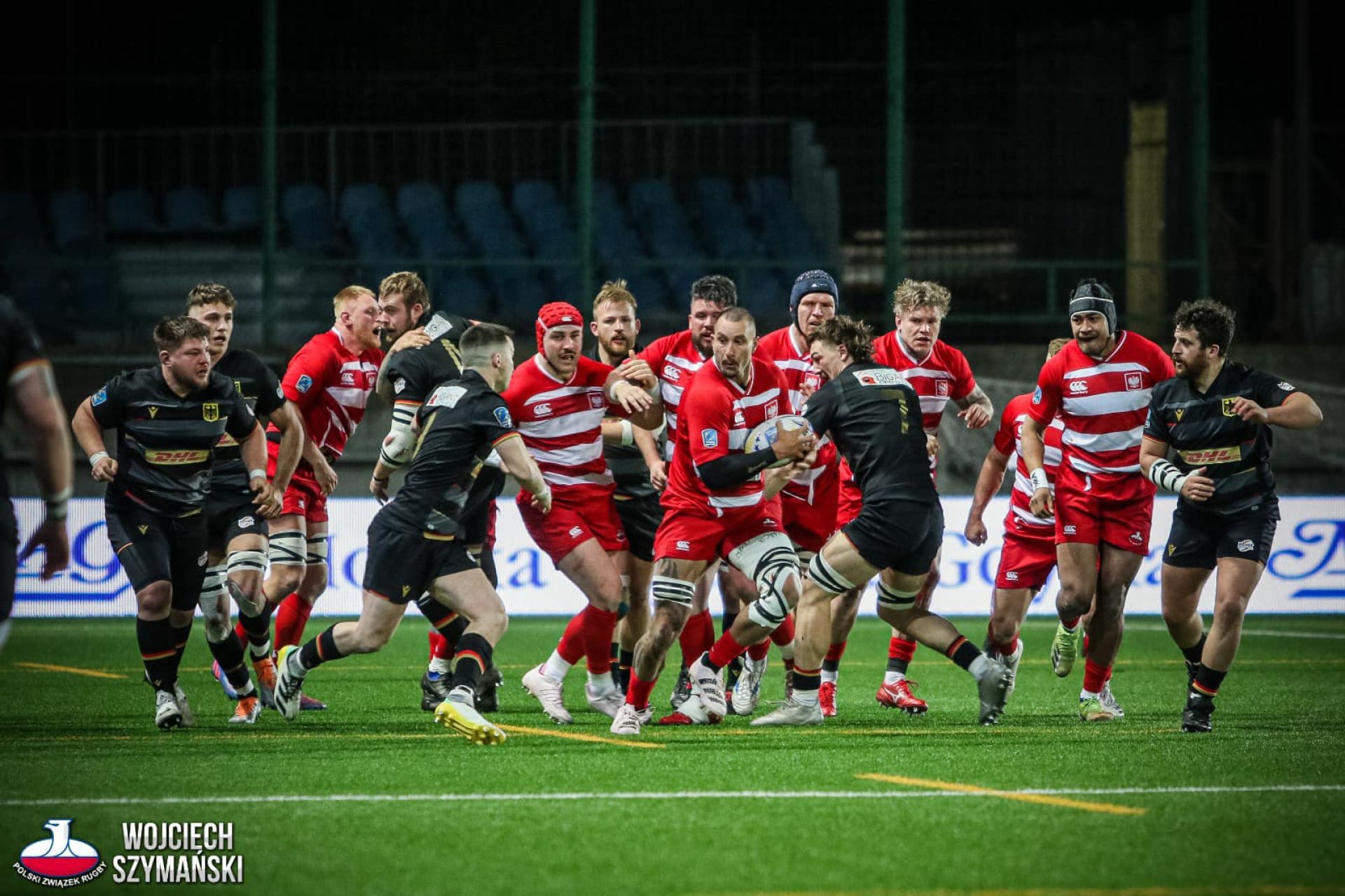 Mecz rugby Polska Niemcy