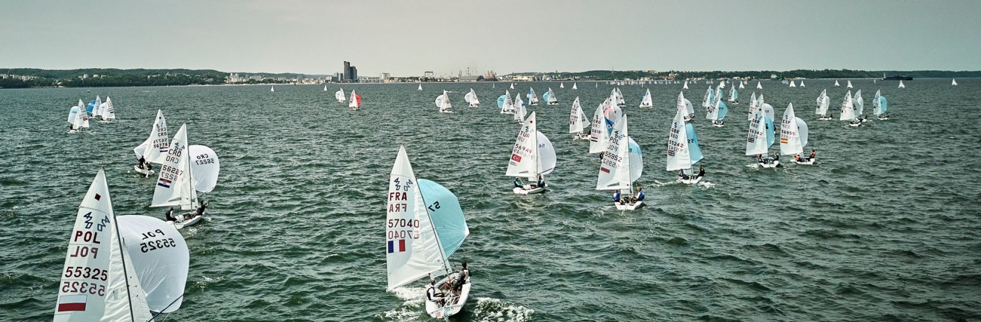 Jachty na wodach Zatoki Gdańskiej