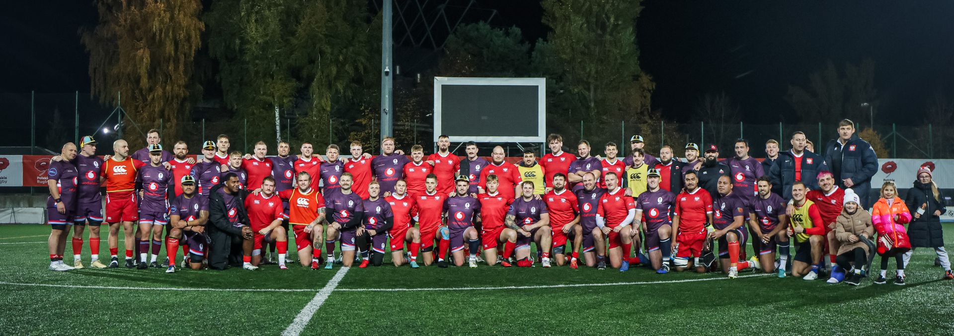 Reprezentacje polskich rugbistów i Armii Brytyjskiej