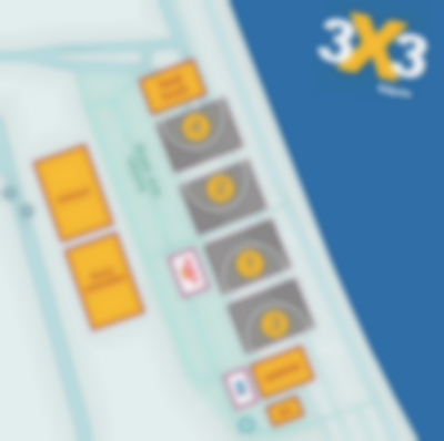 3x3 Gdynia 2025 - boiska przy Skwerze Arki Gdynia