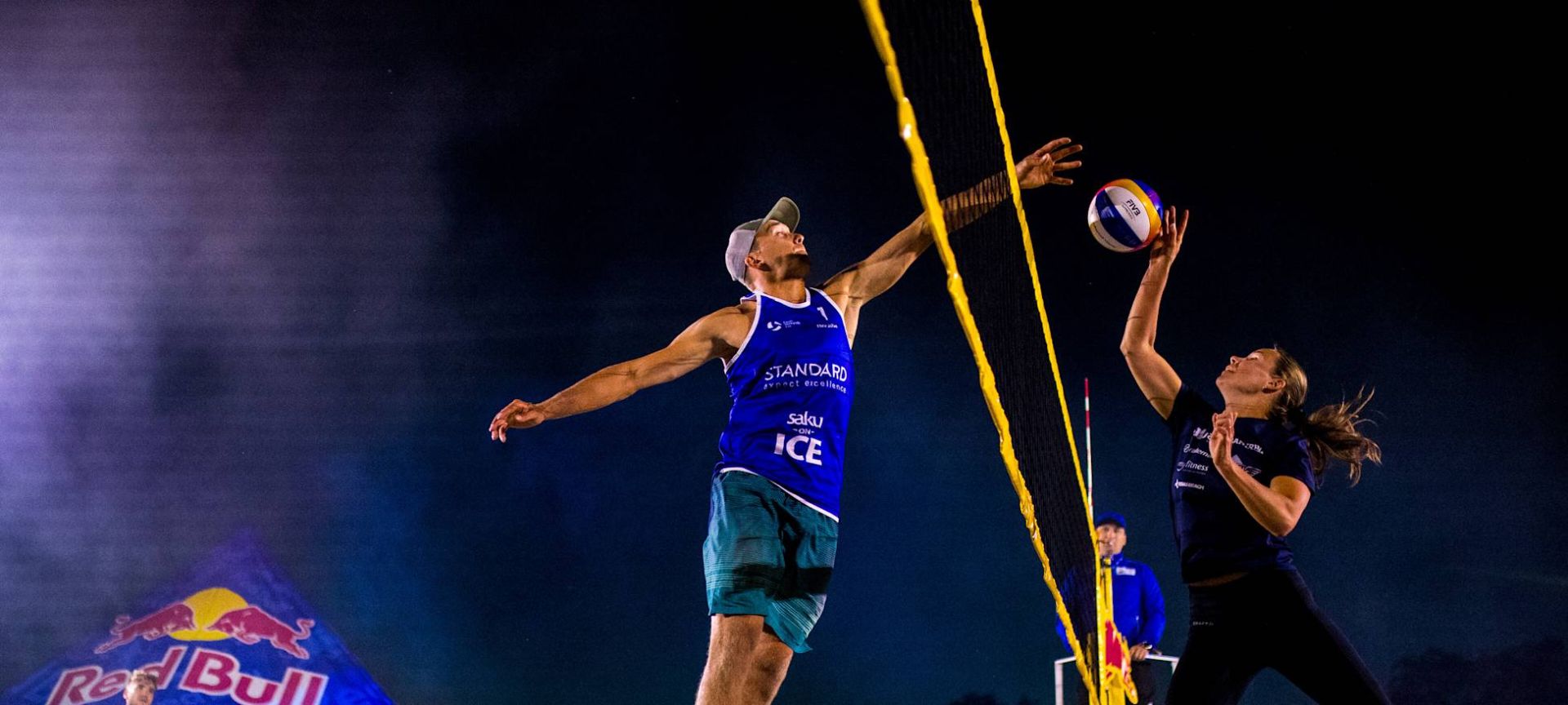 Siatkarze podczas meczu