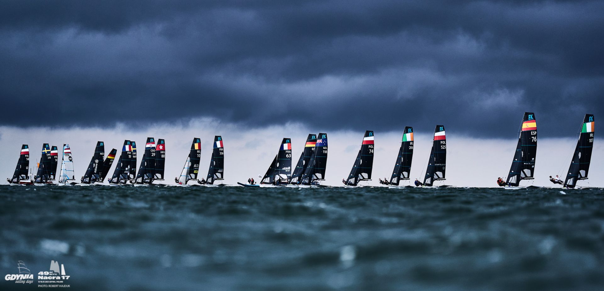 Żaglówki na wodach Zatoki Gdańskiej